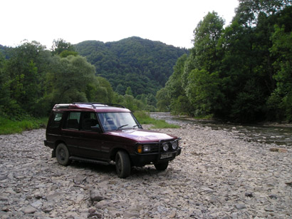 Landrover Discovery 3.5 V8 gas converted