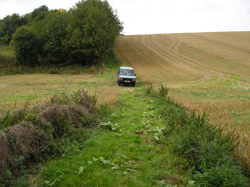 Landrover Discovery 200TDI greenlaning in Kent