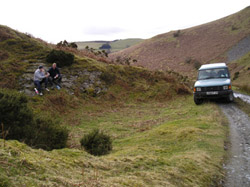 Stop for lunch at summit