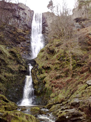 Pistyll waterfall