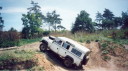 Land Rover 110 at Wild Tracks in the early days