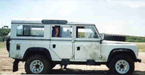 Mark Herbert's first ever trip to Wild tracks in "Uriah" the landrover 110