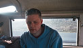 Paul looking tired after travelling all day in the back of Uriah the 110