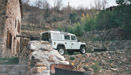 Uriah the Landrover 110 at Can Pacreu, Prats de Mollo