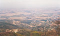 View of the Costa Del Sol from the mountain track above Le Pethus