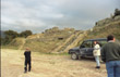 Visiting the ruins of Santa Maria de Panissars just below Fort De Bellegarde