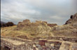 Visiting the ruins of Santa Maria de Panissars just below Fort De Bellegarde