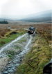 "Dorothy" the Landrover on the Wayfarers Way