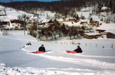 Turpins snow boarding in Gorzanka, southeast Poland