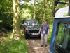 Richard Copeland with his Landrover Discovery 200TDI