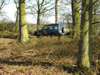 Landrover Discovery 200tdi in Kent woodland 6th April 2006