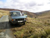 Discovery 200TDI on a view point of Pont Eunant valley